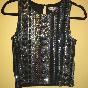 Sequin sparkling woman shirt!✨